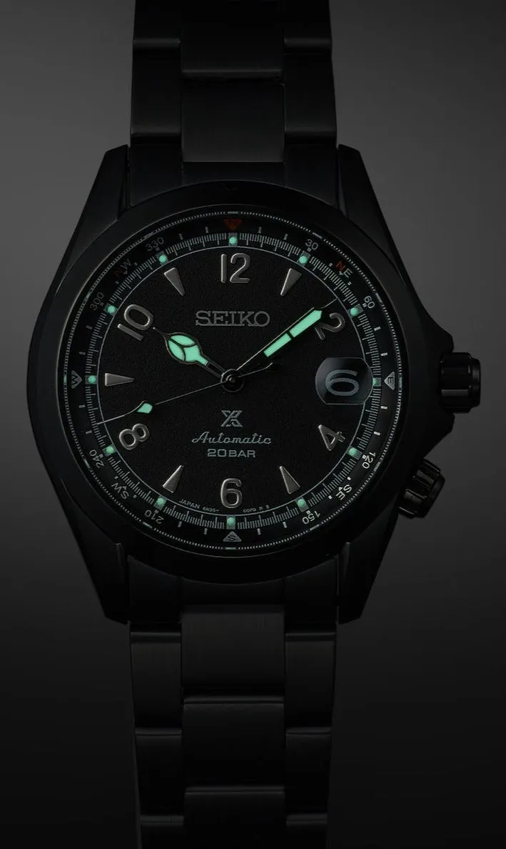 Seiko Watch Prospex Black Series Night Alpinist Limited Edition sold by Jura Watches product image thumbnail 3