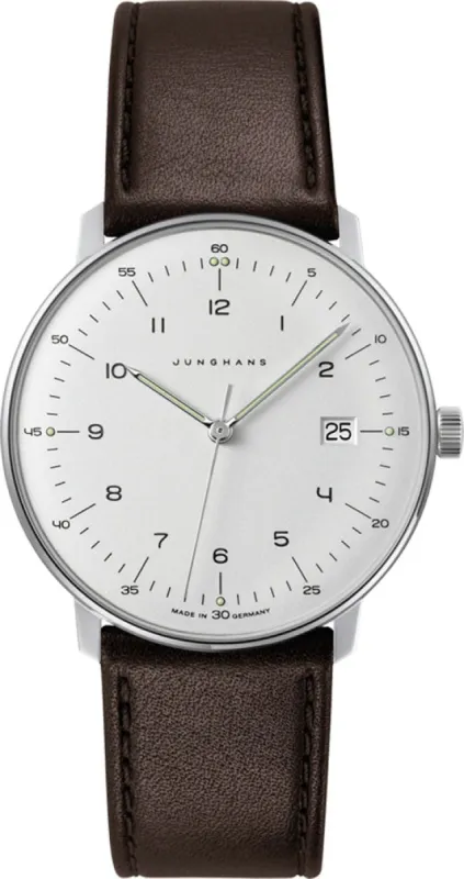 Junghans Max Bill Gents Quartz Watch made by Jura Watches
