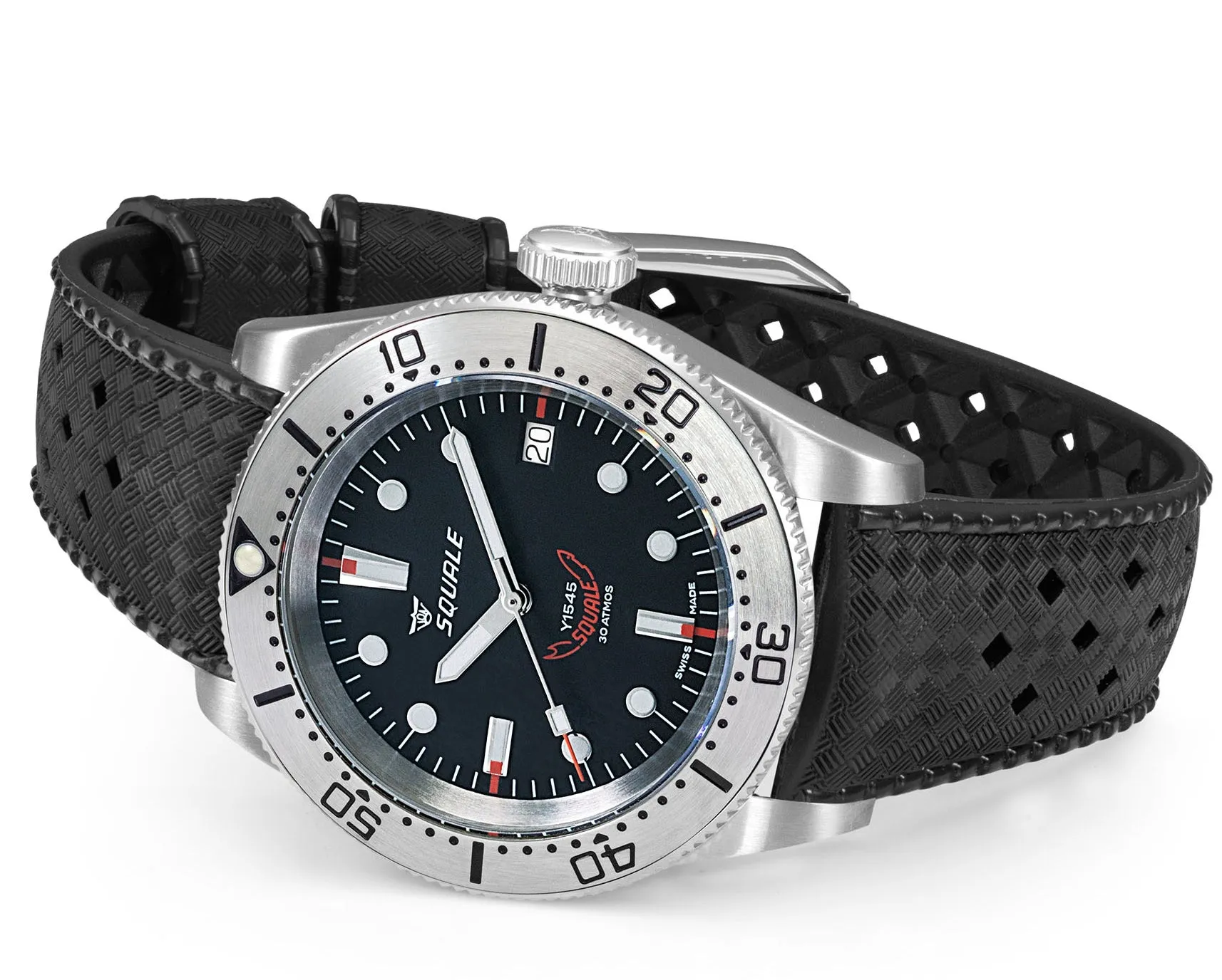 Squale 1545 Steel Black Watch sold by Jura Watches product image thumbnail 4