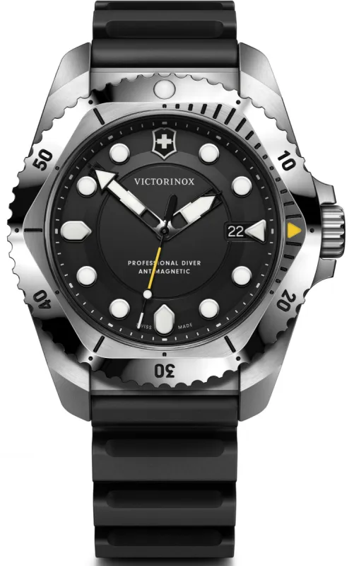 Victorinox Dive Pro Quartz Three Hands Steel Watch sold by Jura Watches