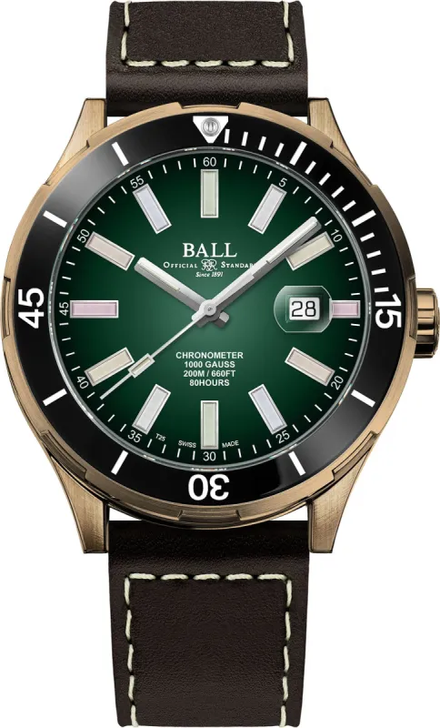 Ball Watch Company Roadmaster M Marvelight Limited Edition Bronze made by Jura Watches