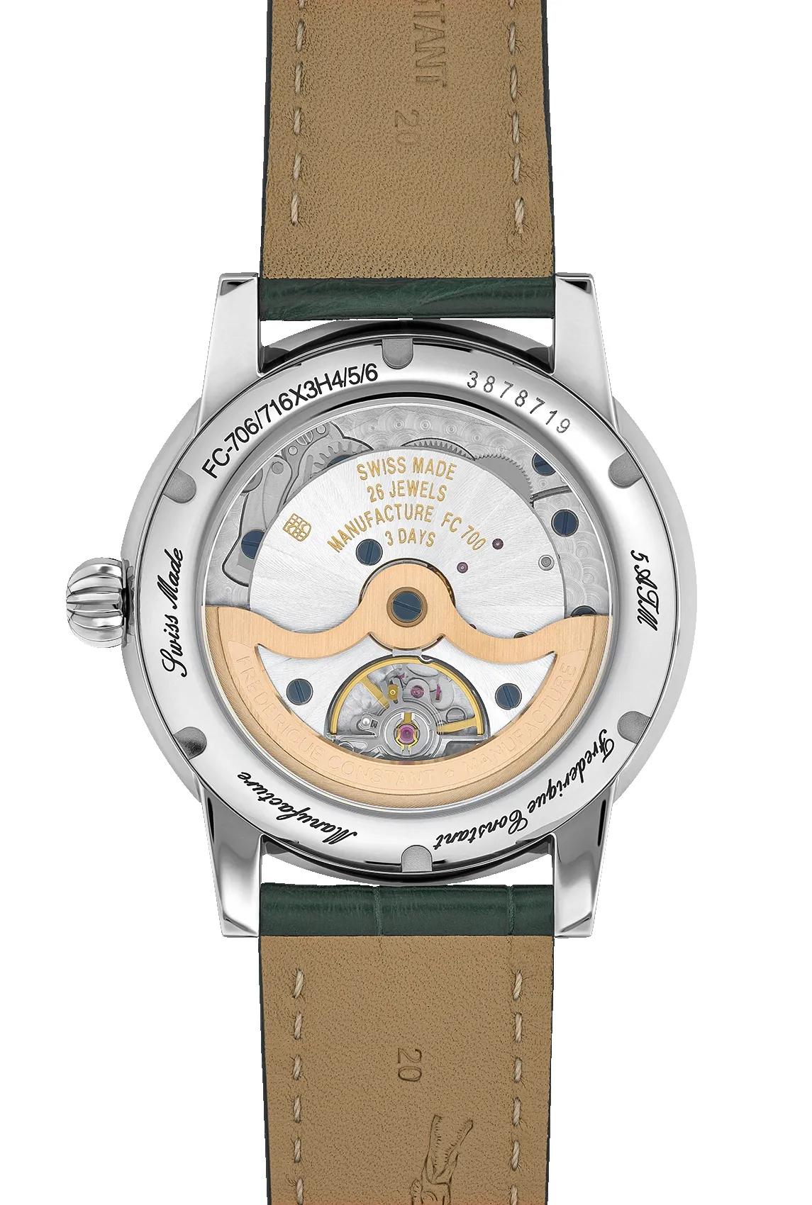 Frederique Constant Manufacture Classic Moonphase Date Watch sold by Jura Watches product image thumbnail 3