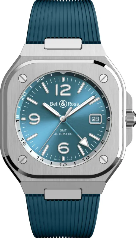 Bell & Ross BR 05 GMT Sky Blue Watch sold by Jura Watches