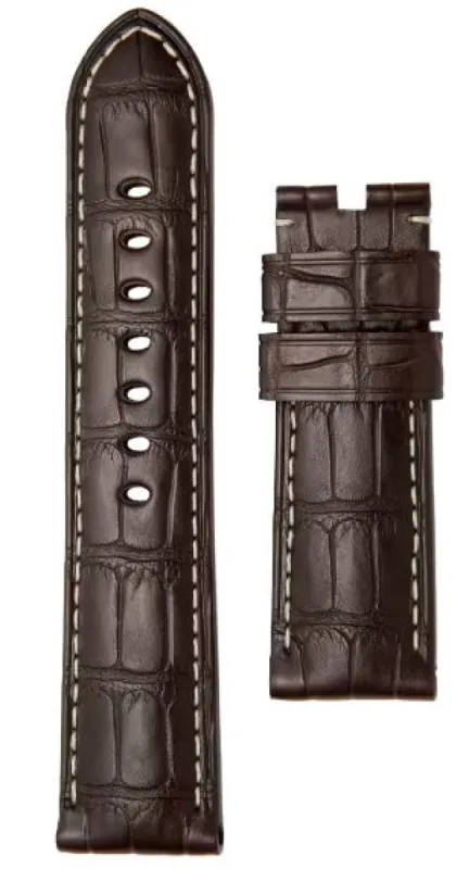 Panerai Strap Aligator Dark Brown 24/22mm sold by Jura Watches