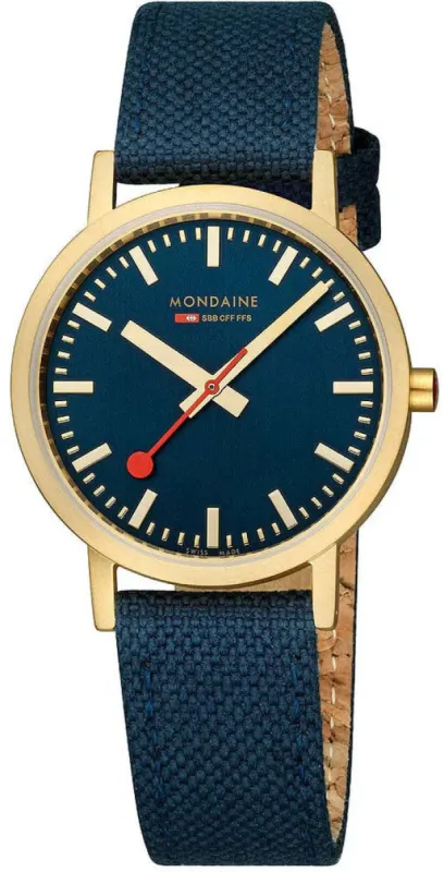 Mondaine Classic Deep Ocean Blue sold by Jura Watches