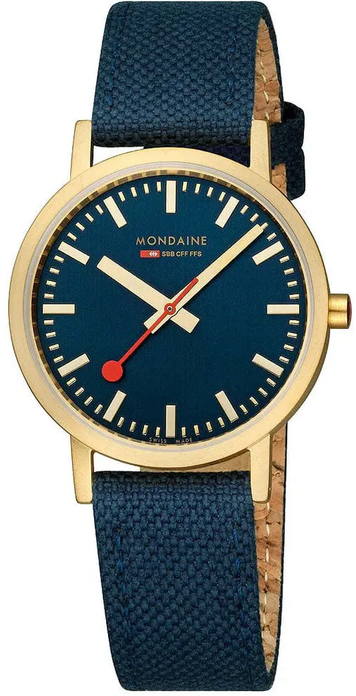 Mondaine Classic Deep Ocean Blue sold by Jura Watches