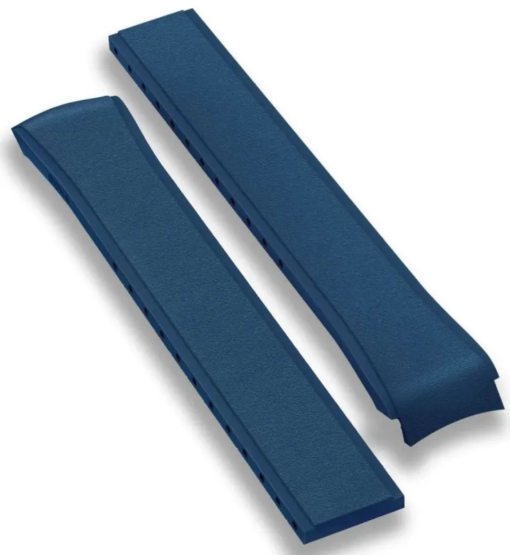 Doxa Strap SUB 1500T Rubber Navy Blue sold by Jura Watches