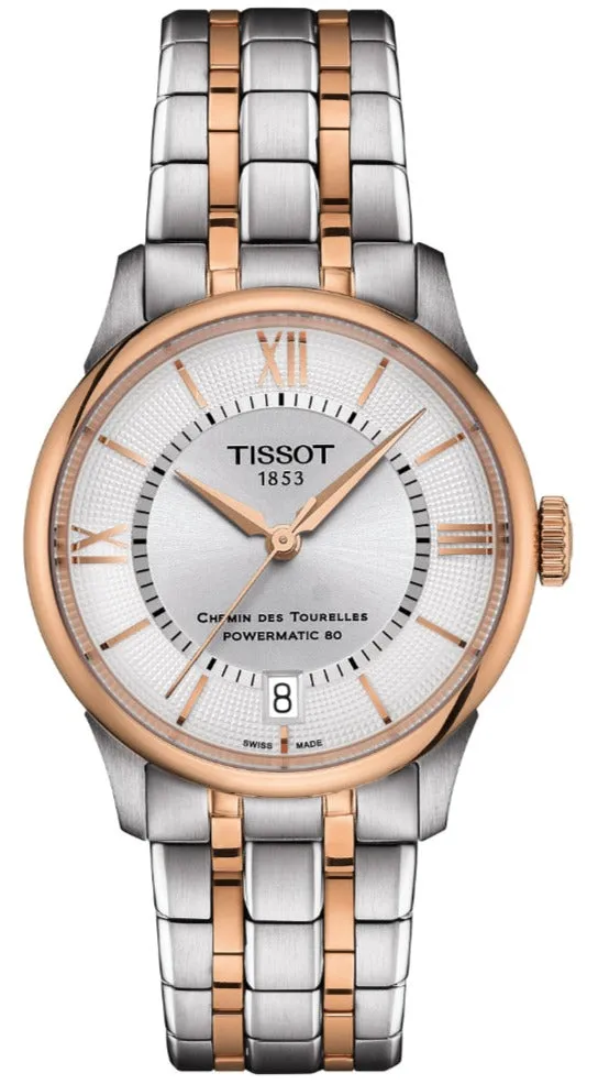Tissot Chemin des Tourelles Powermatic 80 Watch sold by Jura Watches