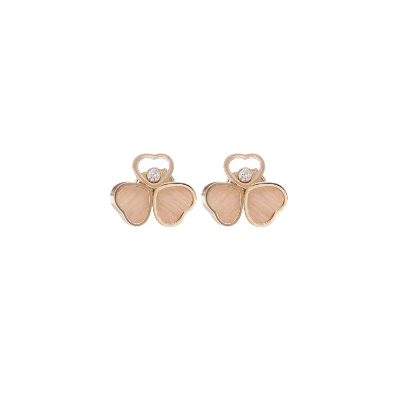 Chopard Happy Hearts Wings 18ct Rose Gold Earrings sold by Jura Watches