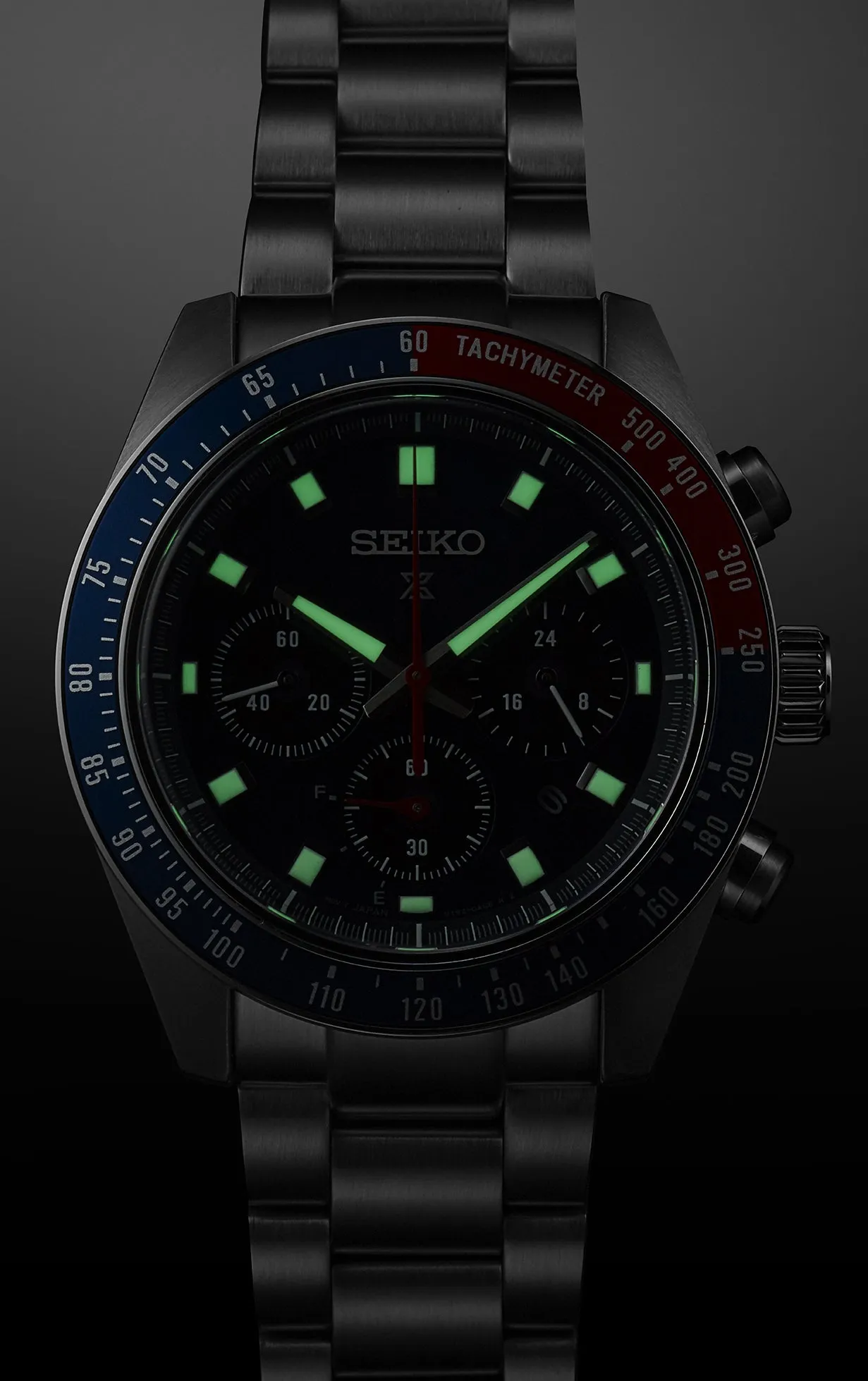 Seiko Prospex SpeedTimer Solar Chronograph Watch sold by Jura Watches product image thumbnail 2