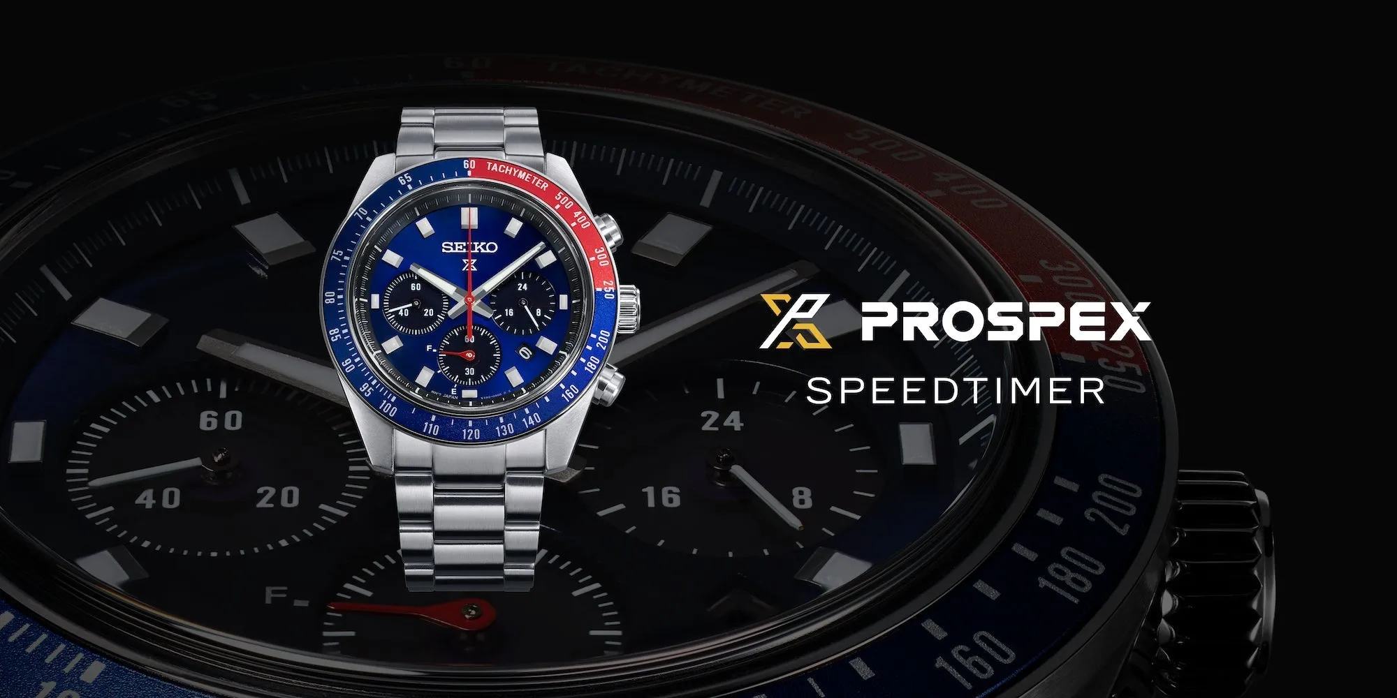 Seiko Prospex SpeedTimer Solar Chronograph Watch sold by Jura Watches product image thumbnail 4