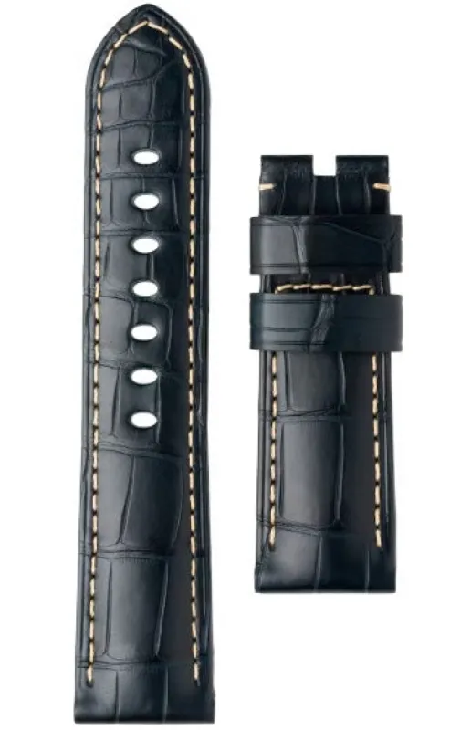 Panerai Strap Aligator Dark Blue 24/22mm sold by Jura Watches