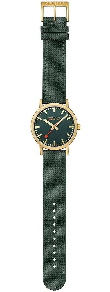 Mondaine Classic Forest Green Watch sold by Jura Watches product image thumbnail 4
