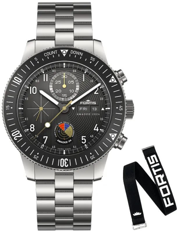 Fortis Watch Novonaut N-42 Amadee 24 Limited Edition sold by Jura Watches