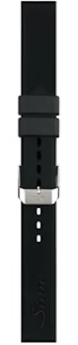 Sinn Strap Silicone Black For Pin Clasp U50 sold by Jura Watches