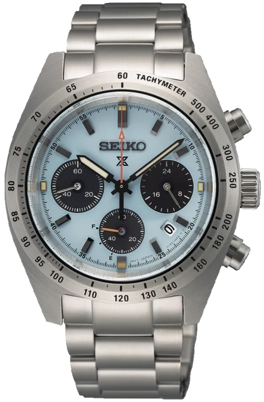 Seiko Watch Prospex Speedometer Solar Speedtimer Chronograph Limited Edition made by Jura Watches