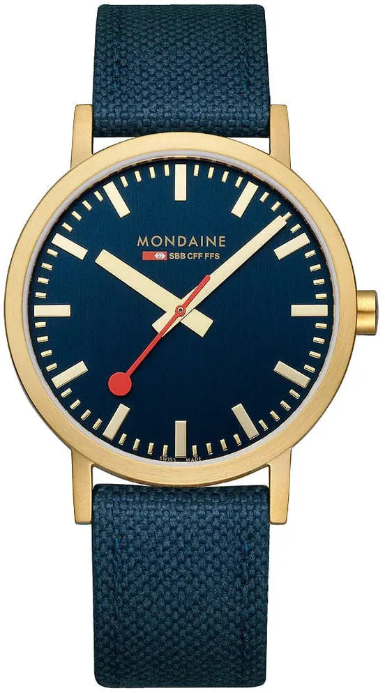 Mondaine Classic Deep Ocean Blue Watch sold by Jura Watches product image thumbnail 5