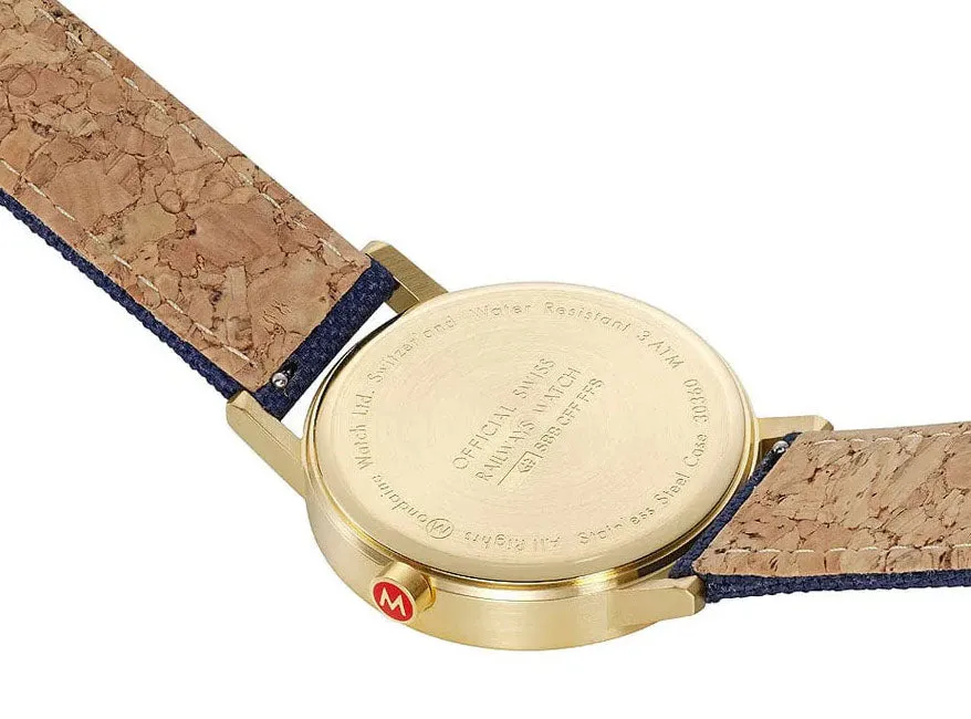 Mondaine Classic Deep Ocean Blue Watch sold by Jura Watches product image thumbnail 2