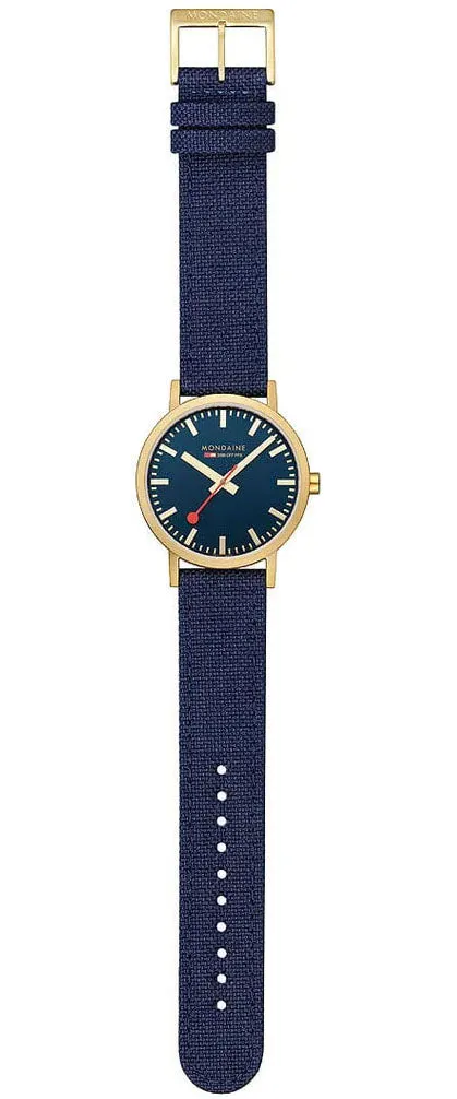 Mondaine Classic Deep Ocean Blue Watch sold by Jura Watches product image thumbnail 4