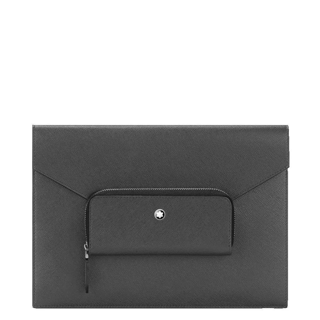 Montblanc Sartorial Envelope Pouch Grey D sold by Jura Watches