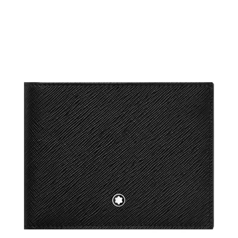 Montblanc Sartorial Wallet 6cc with 2 View Pockets Black sold by Jura Watches