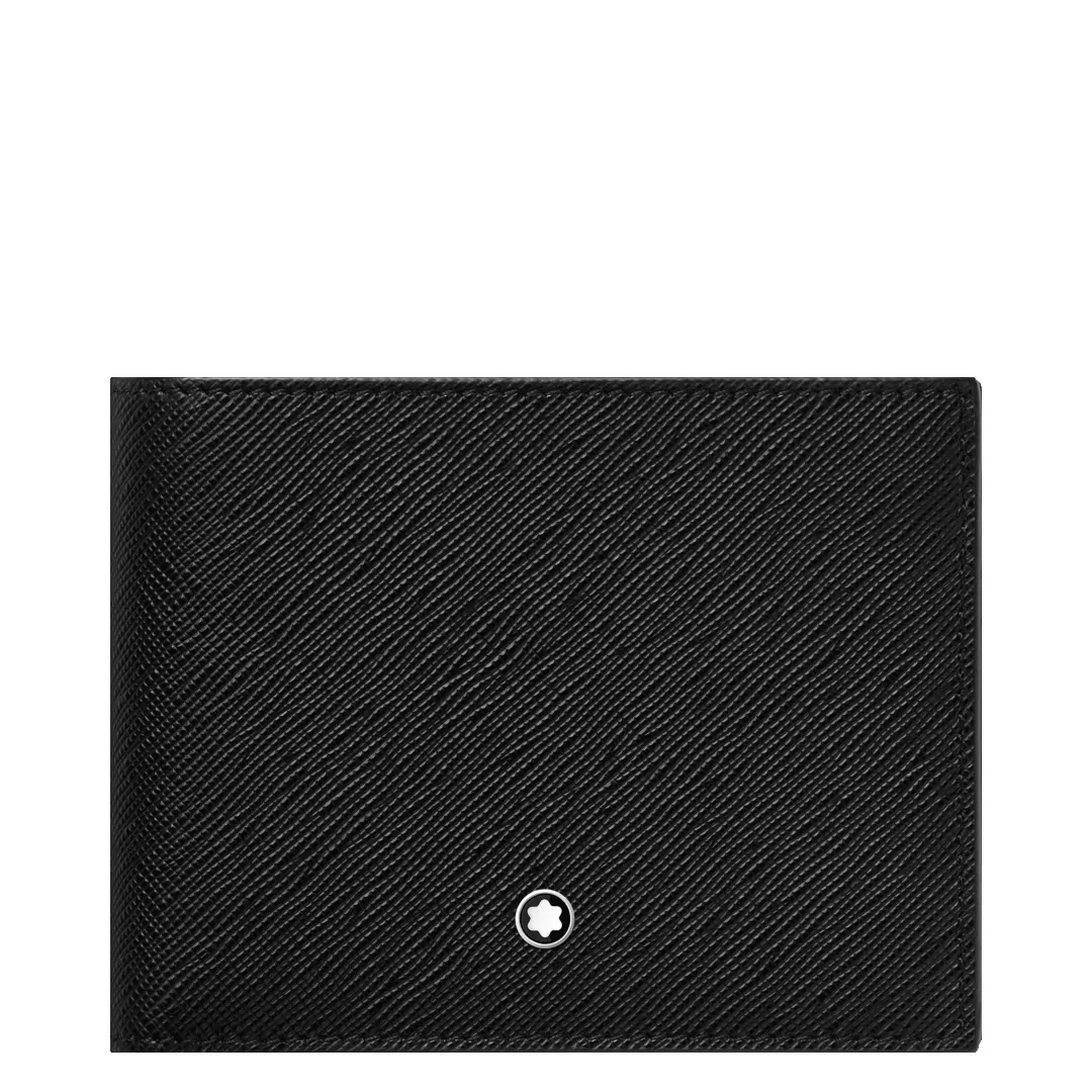 Montblanc Sartorial Wallet 6cc with 2 View Pockets Black sold by Jura Watches