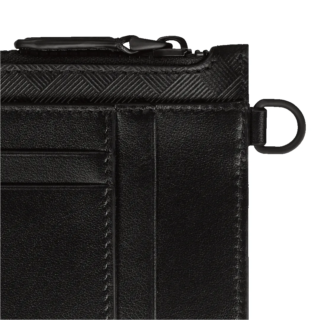 Montblanc Card Holder Extreme 3.0 with Zipped Pocket Black 8cc sold by Jura Watches product image thumbnail 5