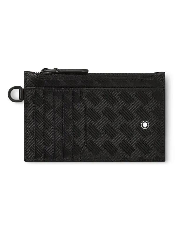 Montblanc Card Holder Extreme 3.0 with Zipped Pocket Black 8cc sold by Jura Watches