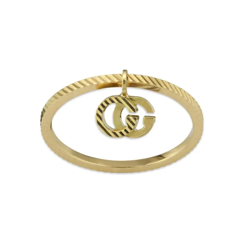 Gucci GG Running 18ct Yellow Gold Ring D sold by Jura Watches product image thumbnail 2
