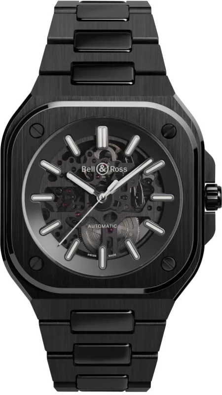 Bell & Ross BR 05 Skeleton Black Ceramic Bracelet Watch sold by Jura Watches
