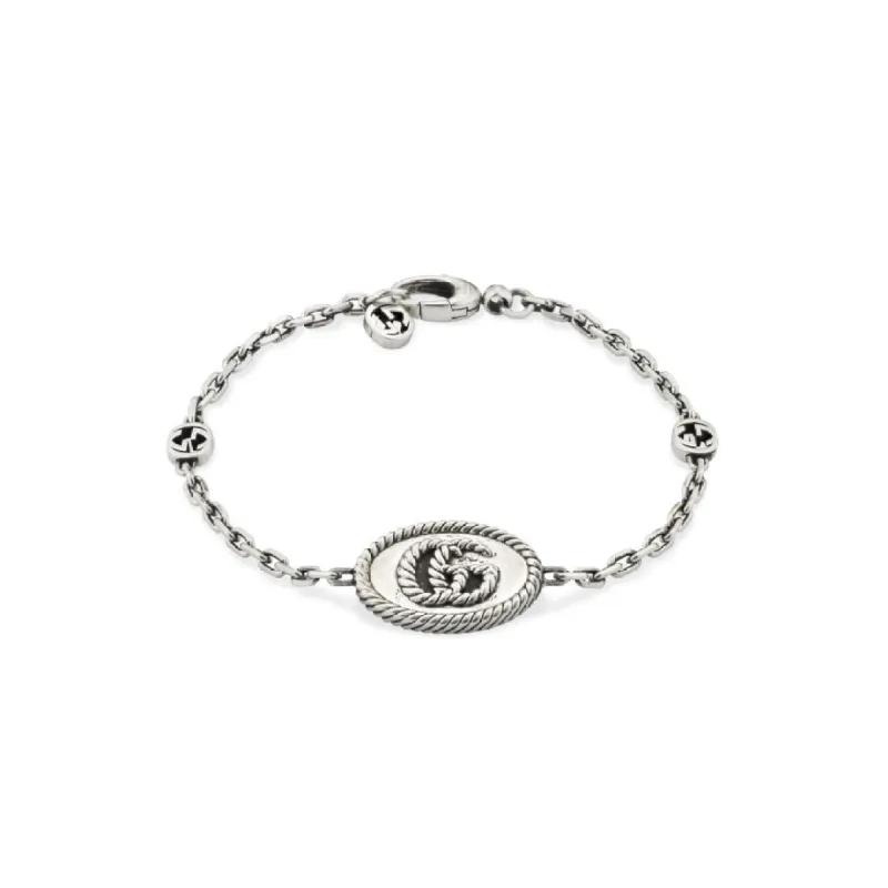 Gucci GG Marmont Sterling Silver Double G Bracelet D sold by Jura Watches