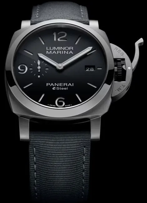 Panerai Luminor Marina Grigio Roccia Watch sold by Jura Watches product image thumbnail 3