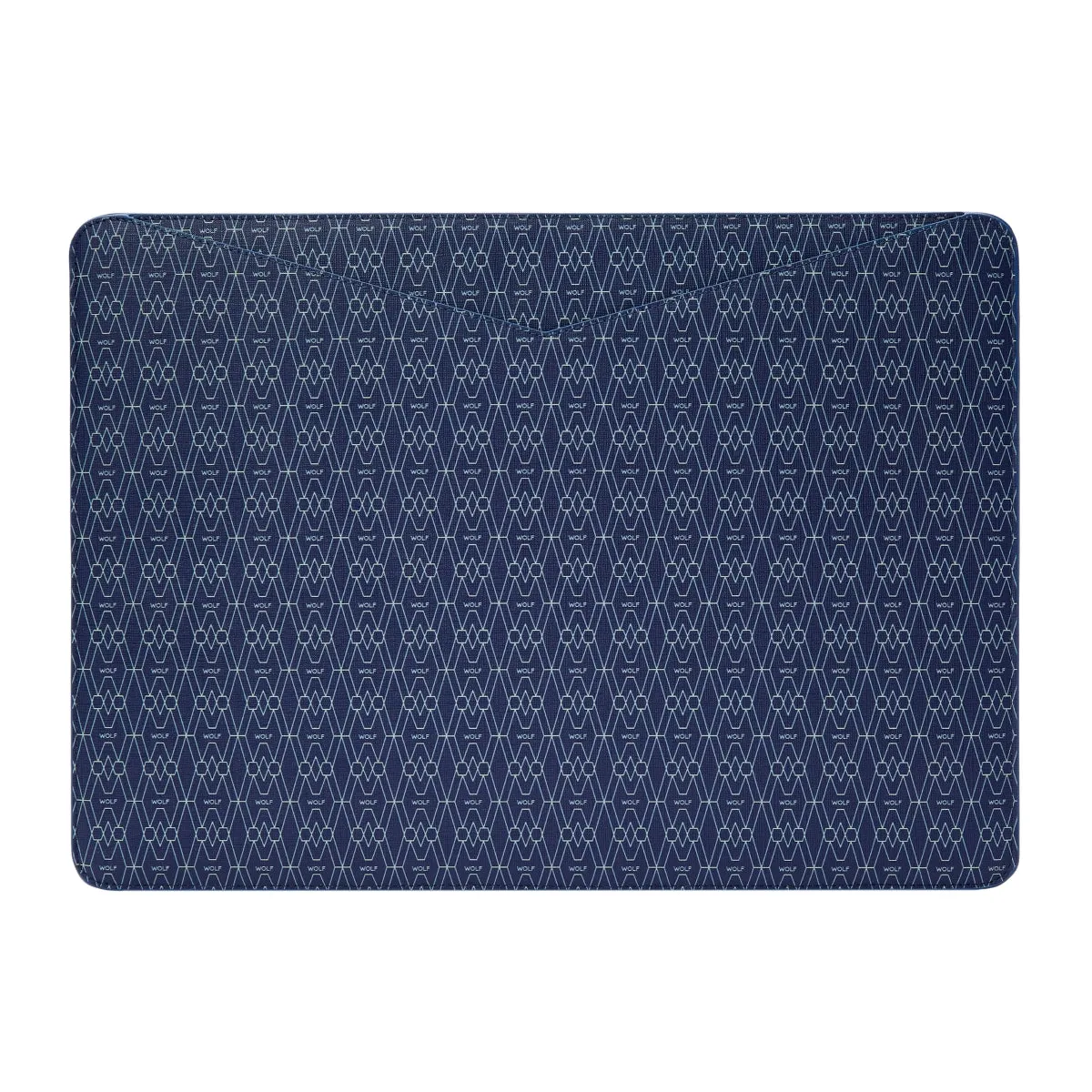 Wolf Signature Vegan Collection Blue Laptop Sleeve sold by Jura Watches
