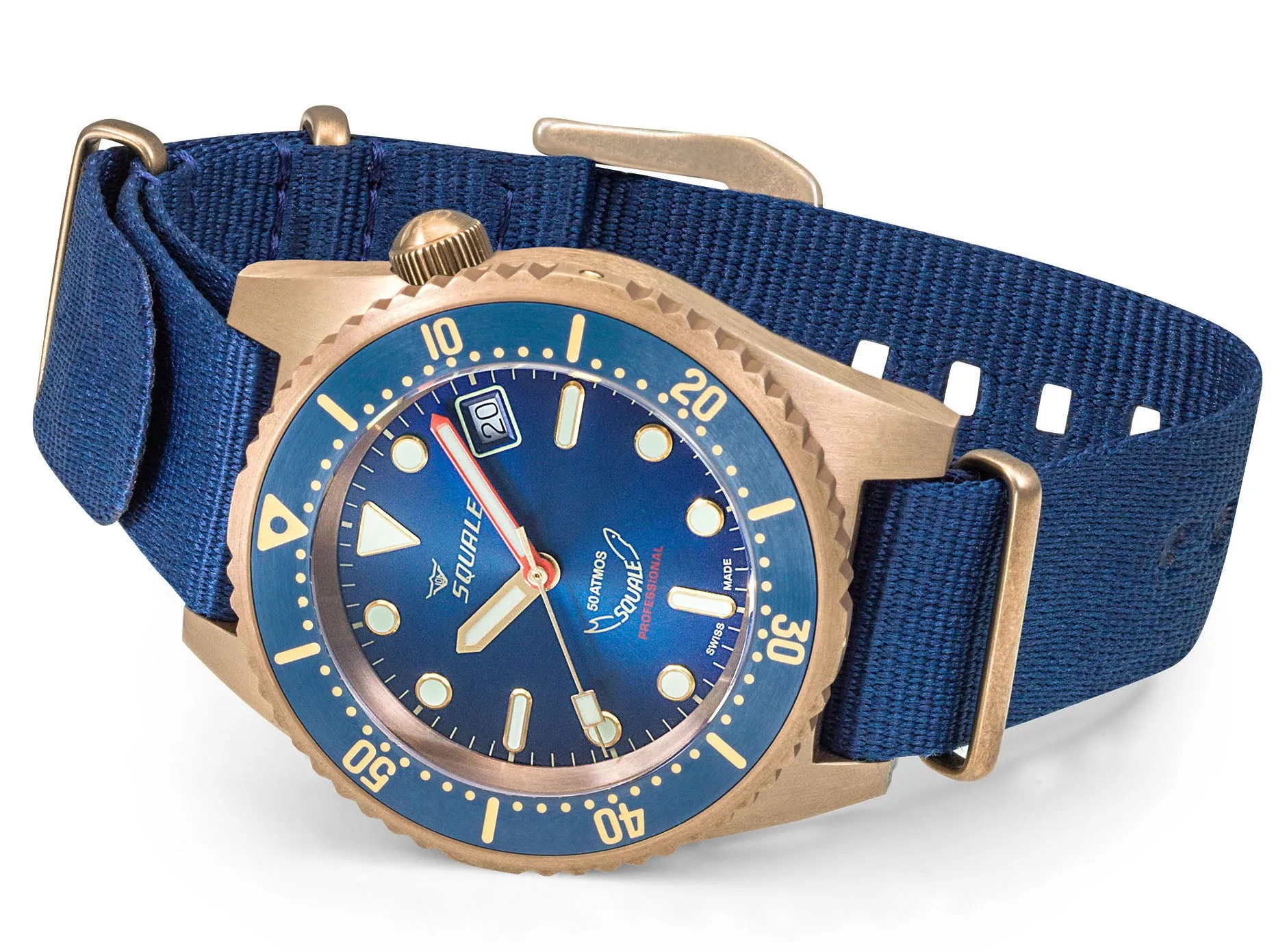 Squale 1521 Bronze Watch sold by Jura Watches product image thumbnail 4