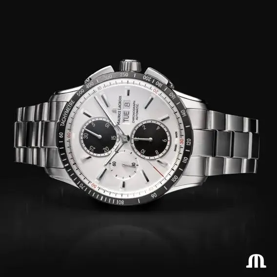 Maurice Lacroix Watch Pontos S Chronograph Strap Set sold by Jura Watches product image thumbnail 2