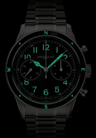 Montblanc 1858 Automatic Chronograph 0 Oxygen Watch sold by Jura Watches product image thumbnail 5