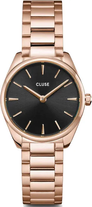 Cluse Feroce Mini Black Rose Gold sold by Jura Watches