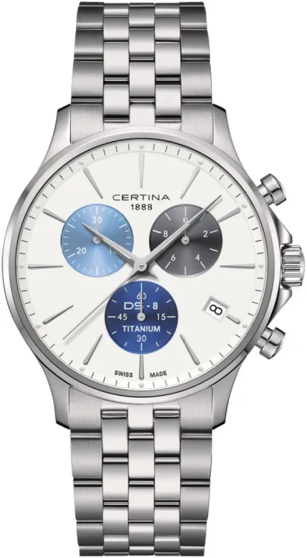 Certina DS-8 Chrono Titanium Watch sold by Jura Watches