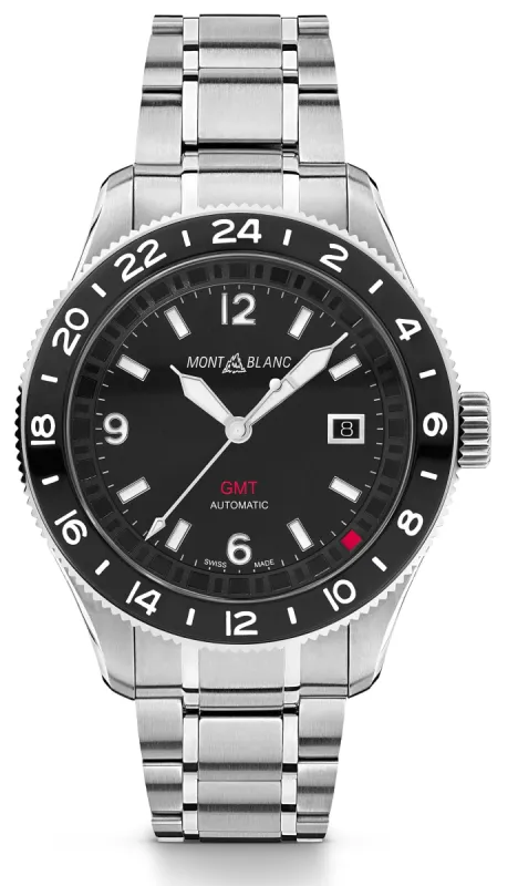Montblanc 1858 GMT Automatic Date 42 sold by Jura Watches