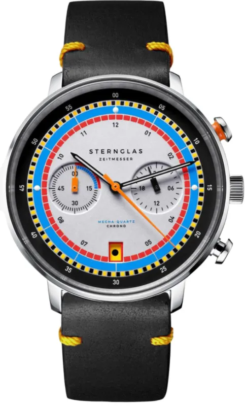 Sternglas Hamburg Chrono Regatta White Watch sold by Jura Watches