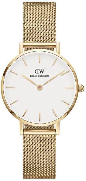 Daniel Wellington Watch Petite Evergold White 28mm sold by Jura Watches