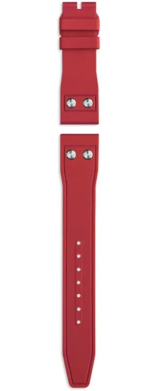 IWC Strap Rubber Big Pilot's 43 21/18mm Red sold by Jura Watches