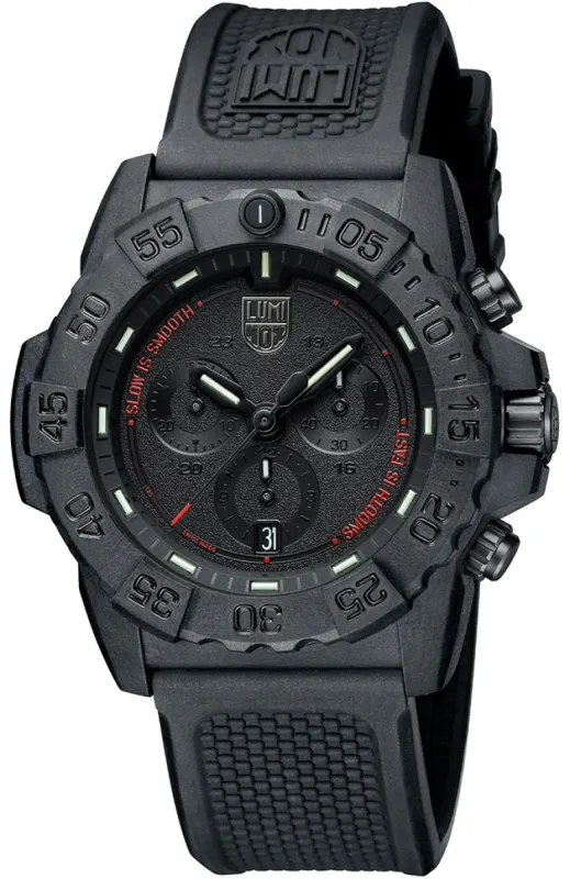 Luminox Navy Seal 3850 Series Chronograph Watch made by Jura Watches