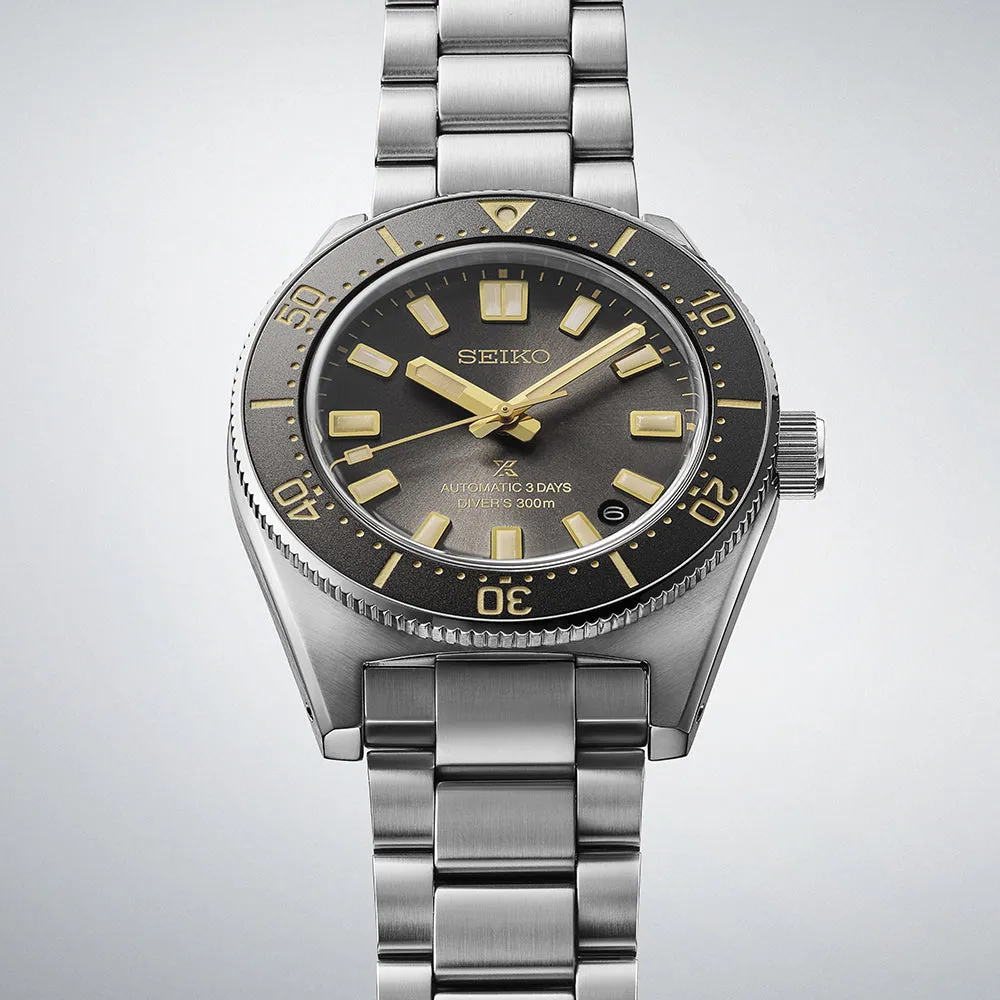 Seiko Prospex 1965 Revival Divers 3 Day Tide Grey 100th Anniversary Special Edition Watch sold by Jura Watches product image thumbnail 3