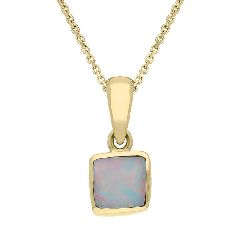 18ct Yellow Gold Opal Unique Necklace D sold by Jura Watches