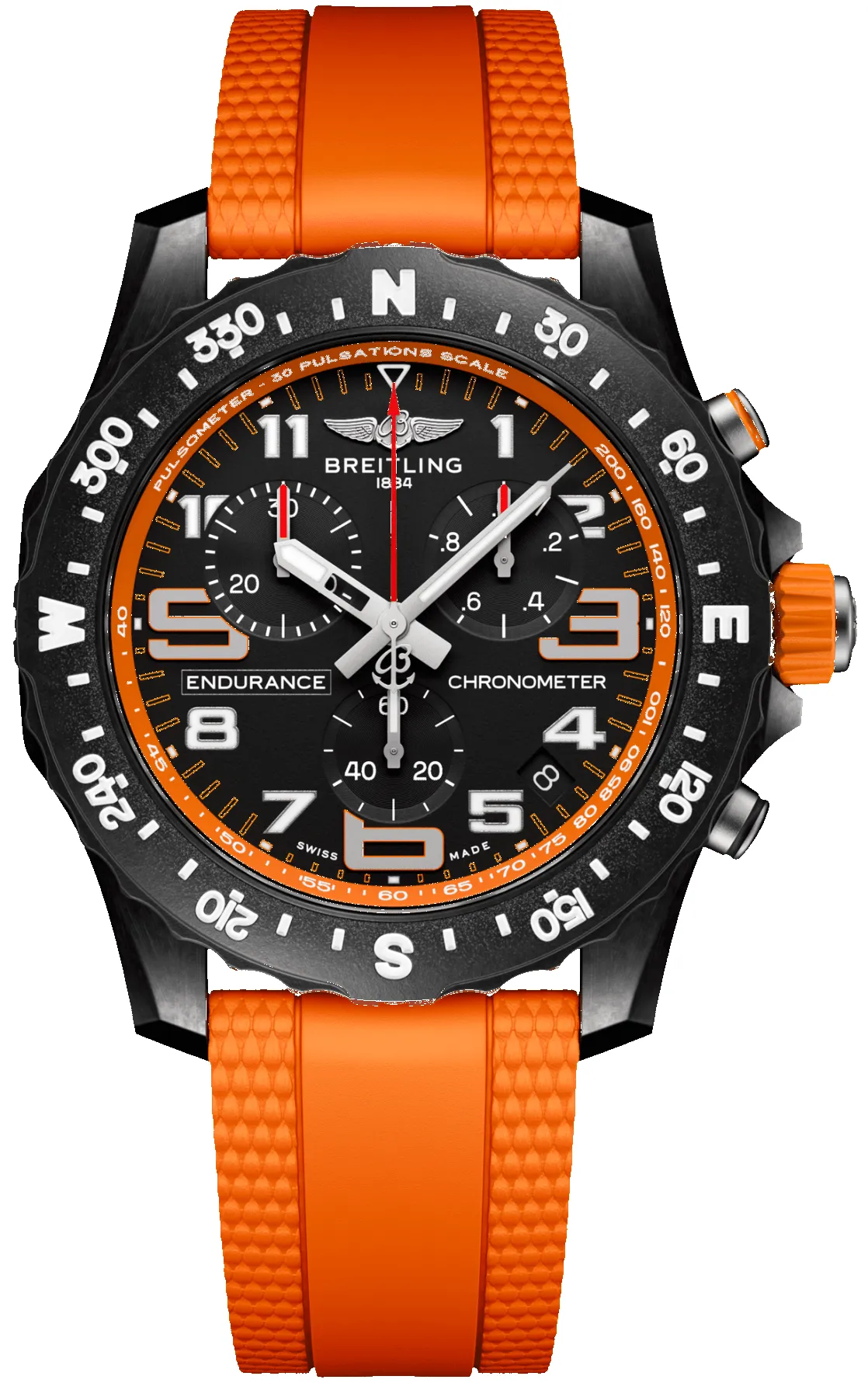Breitling Endurance Pro 44 Orange Watch sold by Jura Watches