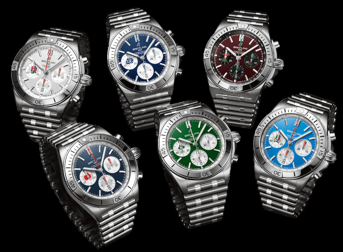 Breitling Watch Chronomat B01 42 Six Nations England Limited Edition D sold by Jura Watches product image thumbnail 3