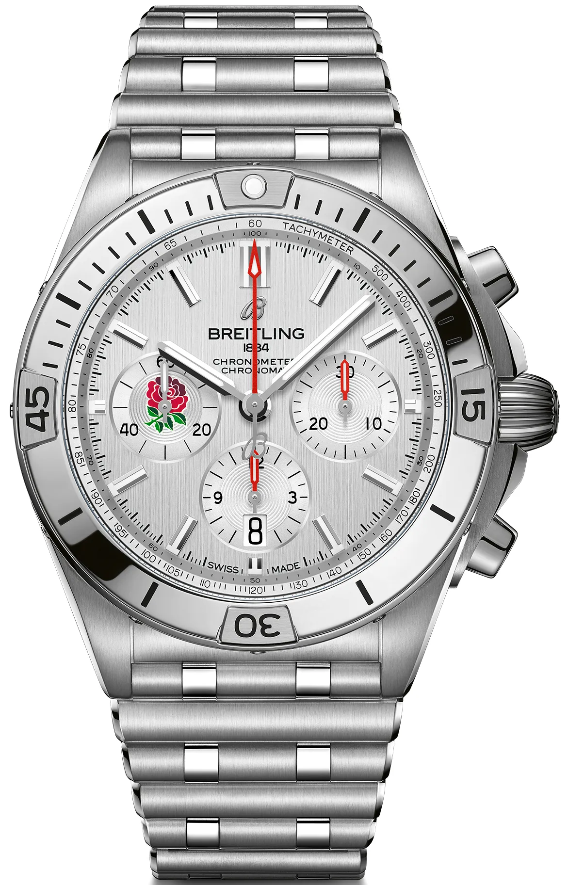 Breitling Watch Chronomat B01 42 Six Nations England Limited Edition D sold by Jura Watches