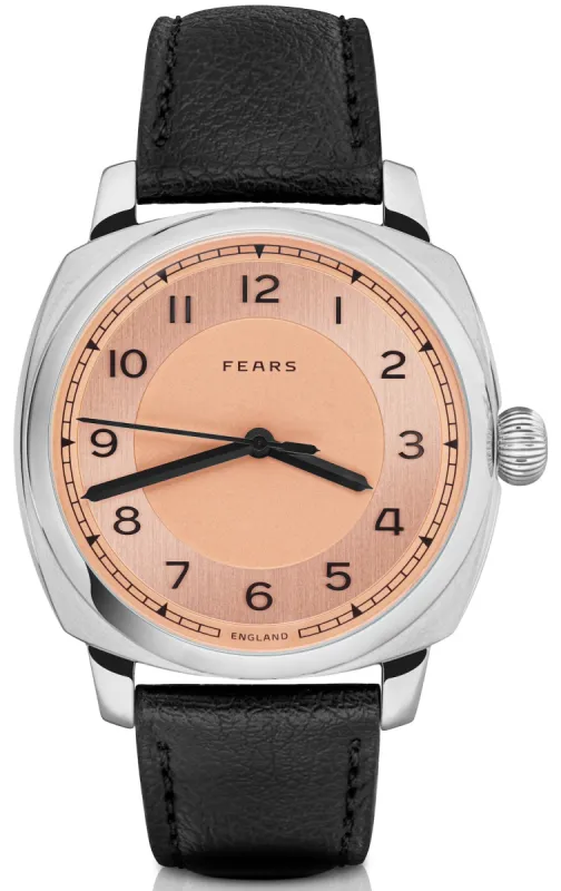 Fears Brunswick 40 Copper Salmon Watch made by Jura Watches