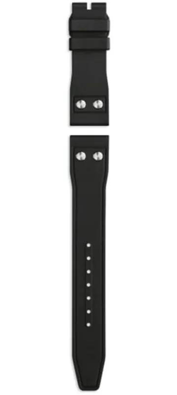 IWC Strap Rubber Big Pilot's 43 21/18mm Black made by IWC